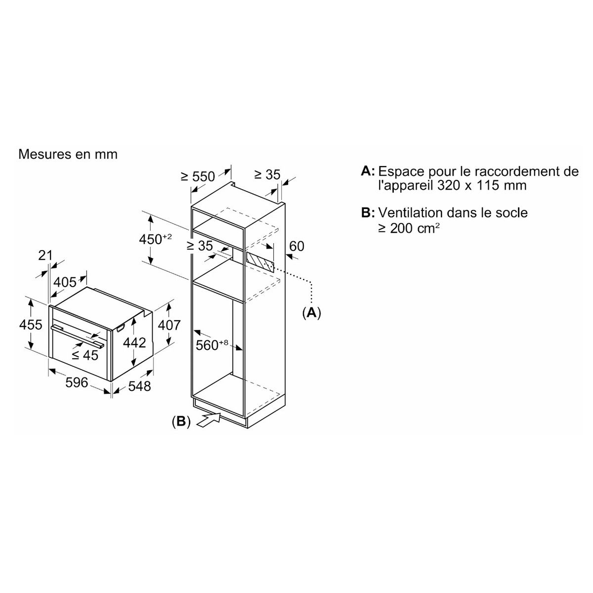 Neff Einbau-Kombi-Backofen 45 l Edelstahl - C24ms31n0