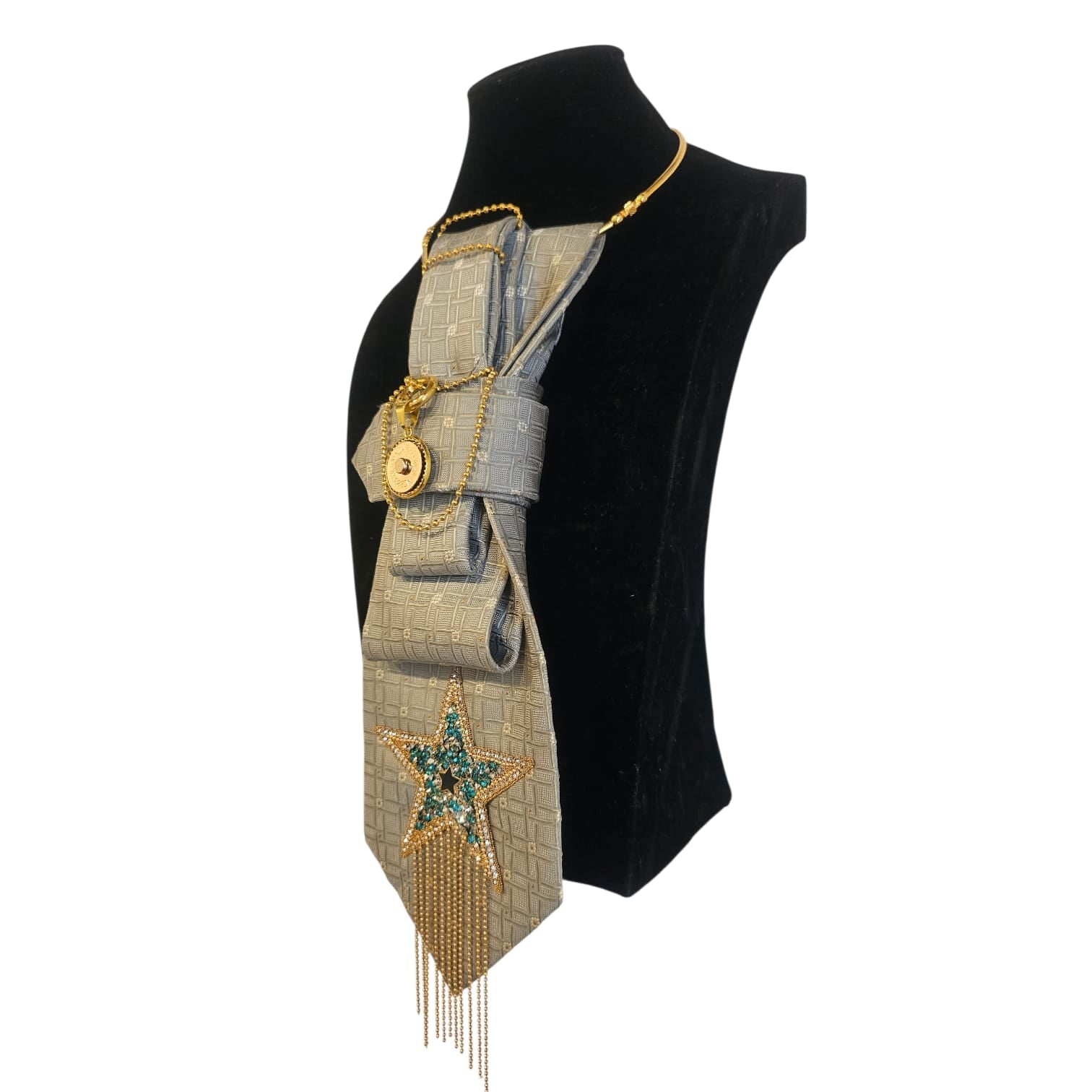 Shiny Star 4-in-1 Jeweled Tie