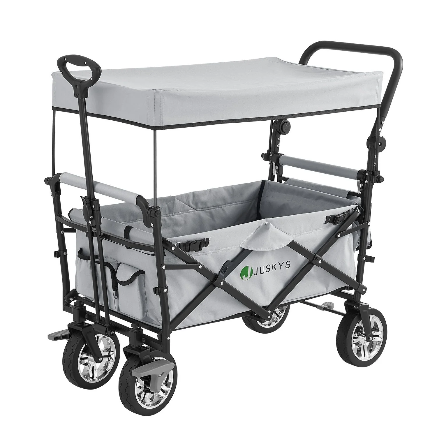 Poussette pliante 2025 avec toit et sac