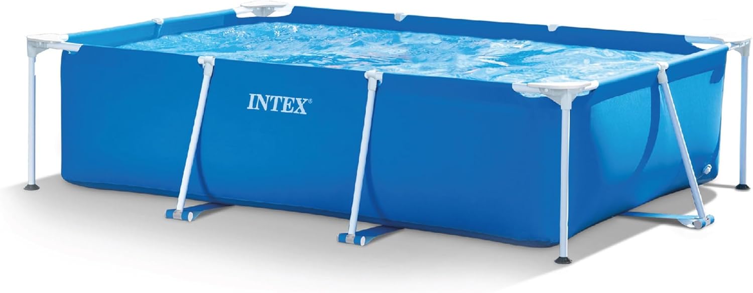Intex 28271NP – Kleiner Rahmen-Aufstellpool 260 x 160 x 65 cm, 2.282 Liter, Blau