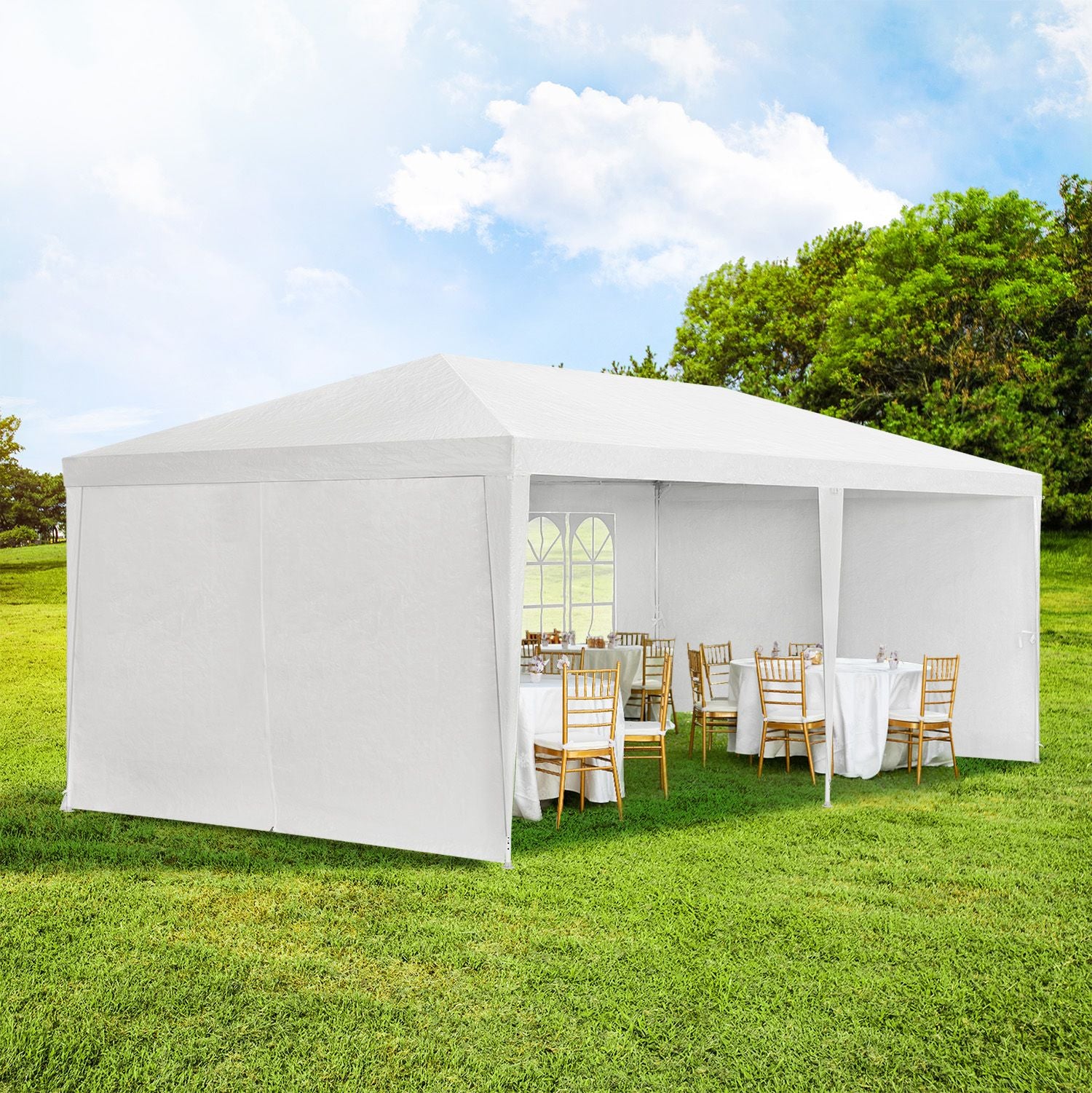 Partyzelt 2025, 3 x 6 m