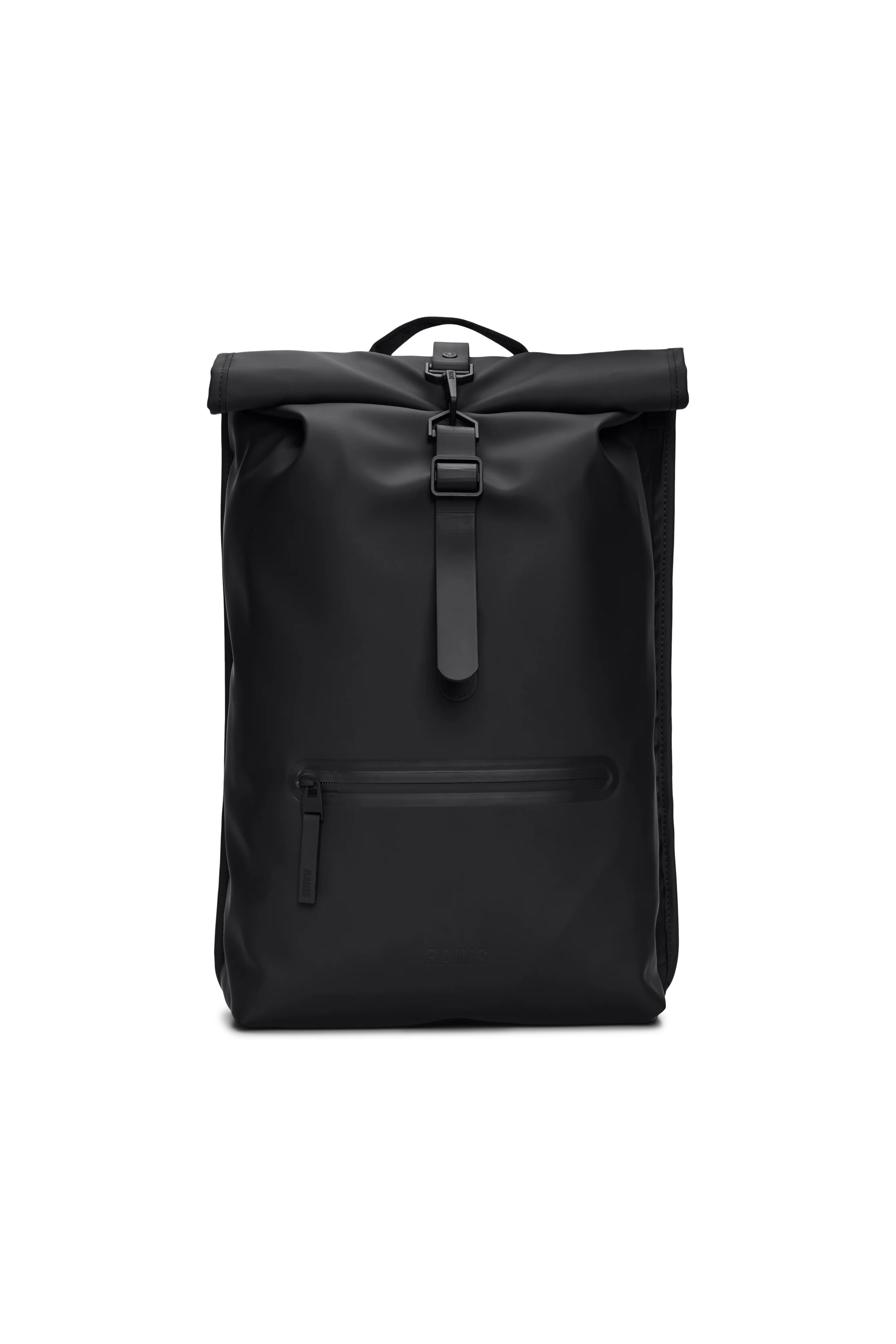 2025 Rolltop-rygsæk – Vandtæt urban rygsæk med roll-top-lukning. Siderum til laptop og sikker brystrem