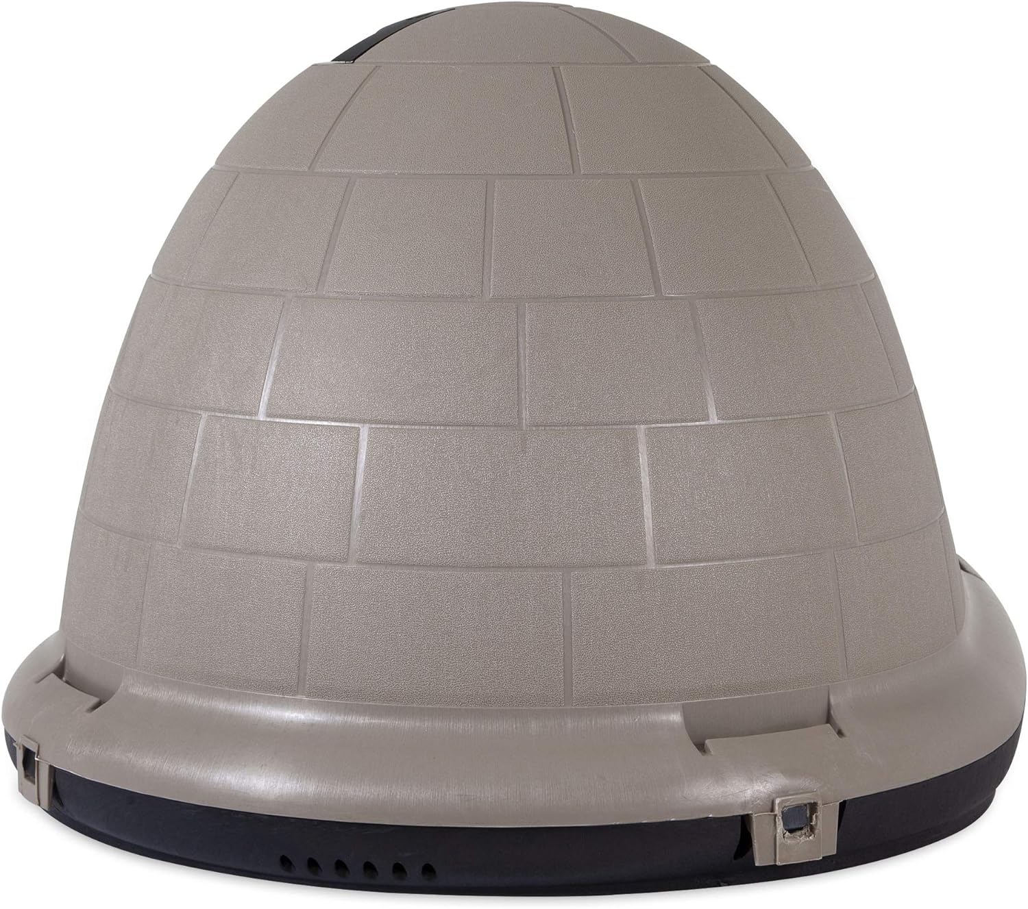 2025 Petmate Indigo Hundehus (Igloo-stil hus. Lavet i USA med 90% genbrugsmaterialer. Dyrehus til al slags vejr) til ekstra store hunde - 40 til 50 kg. Lavet i USA.