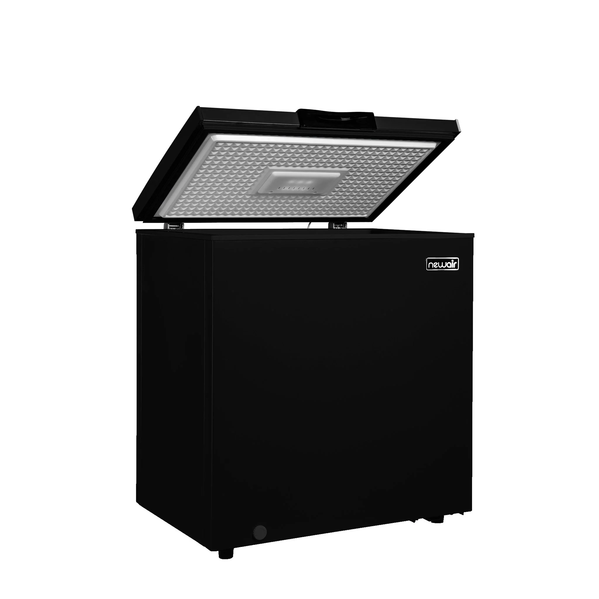 Newair Mini-Gefriertruhe (Modelljahr 2025) – 5 Kubikfuß – Schwarz
