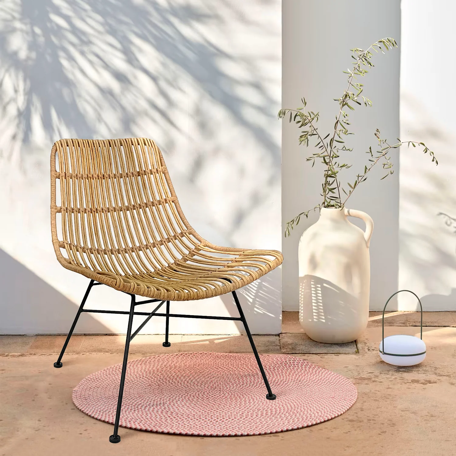 2025 Synthetischer Rattansitz Kreta