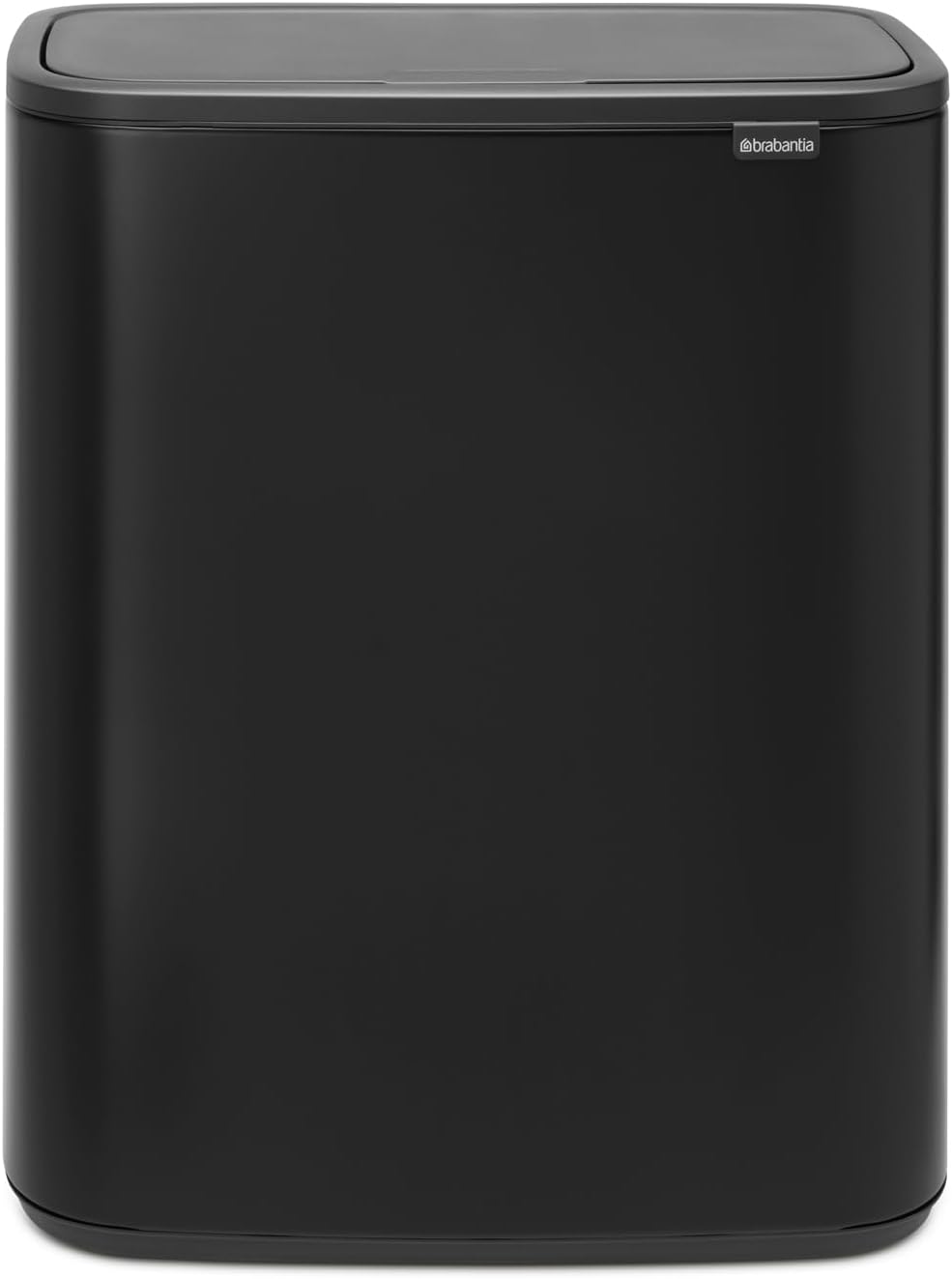 Brabantia Abfalleimer, Stahl matt, Anti-Fingerprint, 2 x 30 l