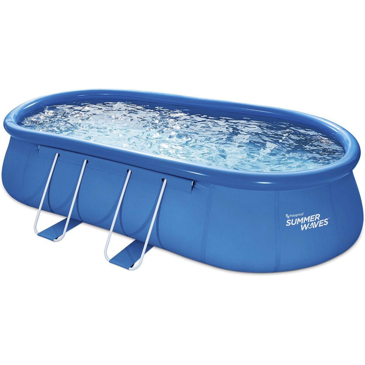 Transportabler ovaler Pool – 6,10 x 3,66 x 1,22 m