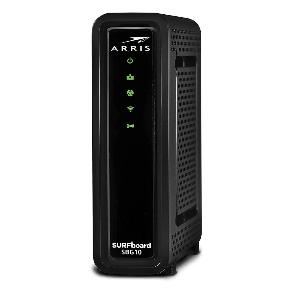 Arris SURFboard SBG10 DOCSIS 3.0 Kabelmodem und AC1600 Dualband-WLAN-Router