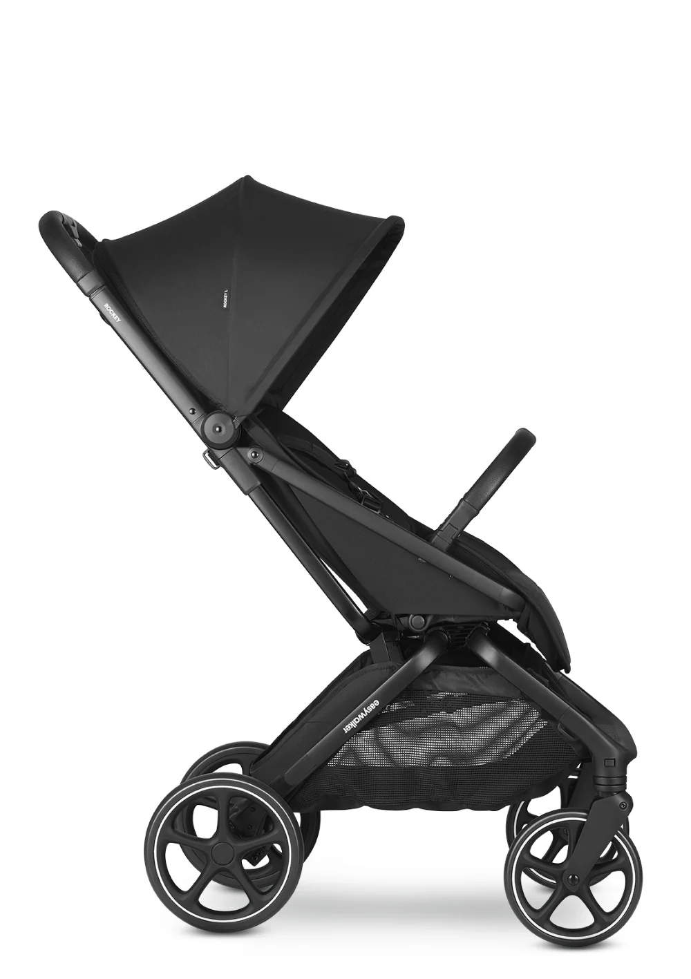 2025 Rockey L Pure Black Kinderwagen – Ihr geländegängiger Kinderwagen von EASYWALKER