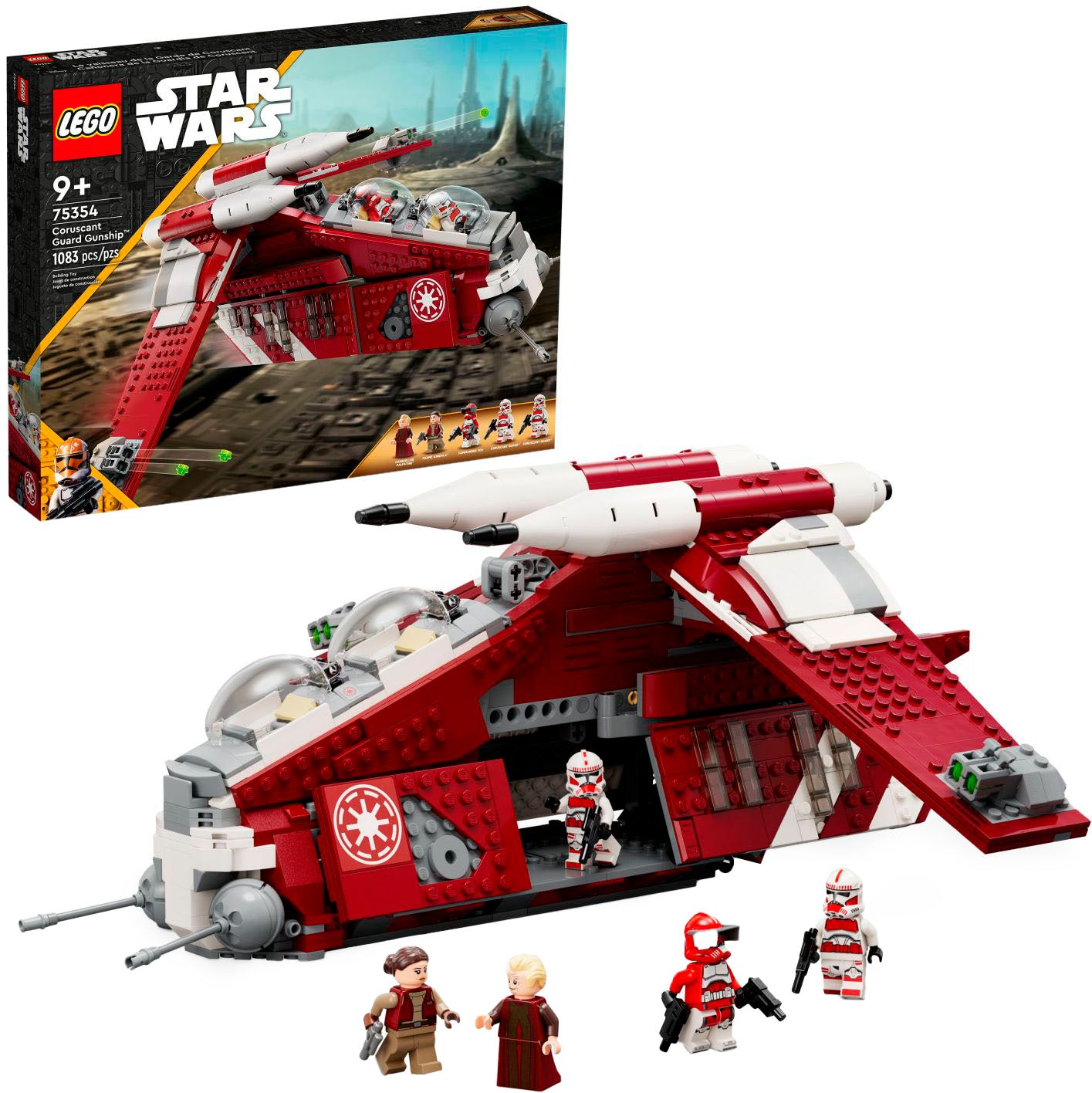LEGO Star Wars: Clone Wars Coruscant Guard Gunship 75354