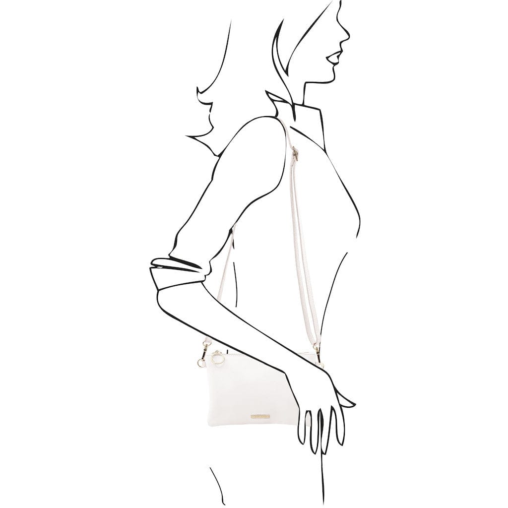 TL Bag - Soft Italian leather pouch clutch | TL142029