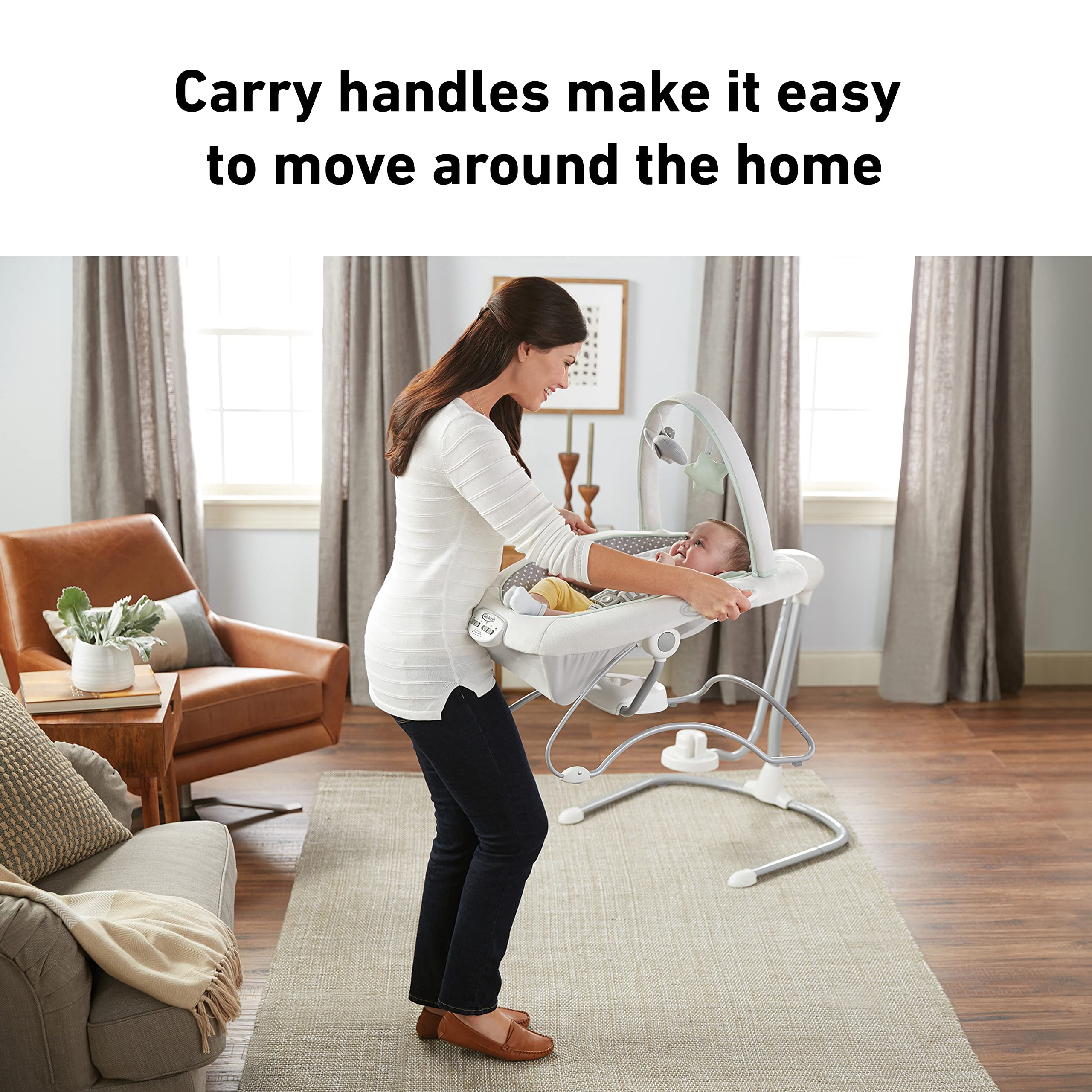 2025 Graco Soothe Swing Tragbarer Schaukelstuhl