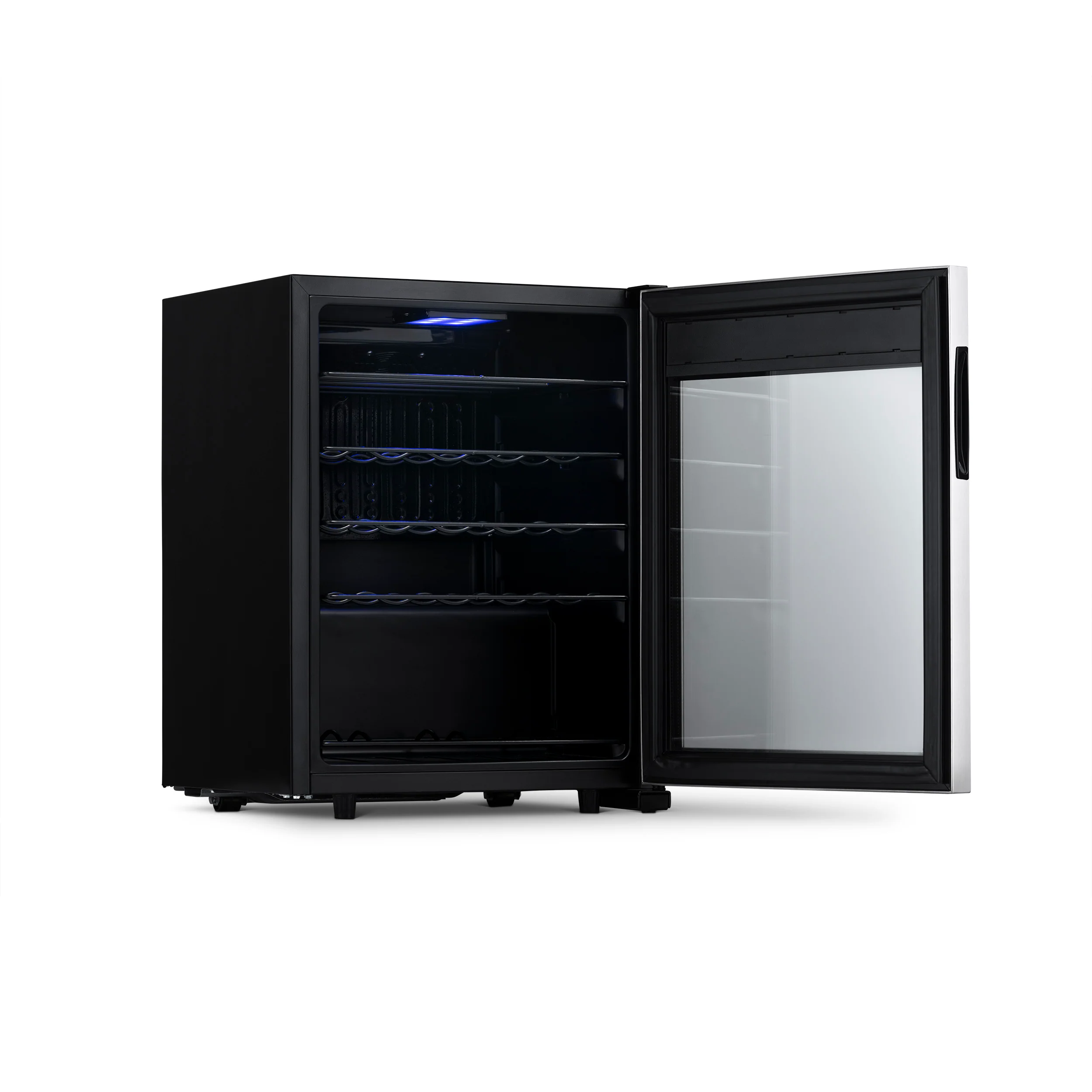 2025 Newair® Fritstående vinkøleskab i rustfrit stål – 23 flasker – 18,9