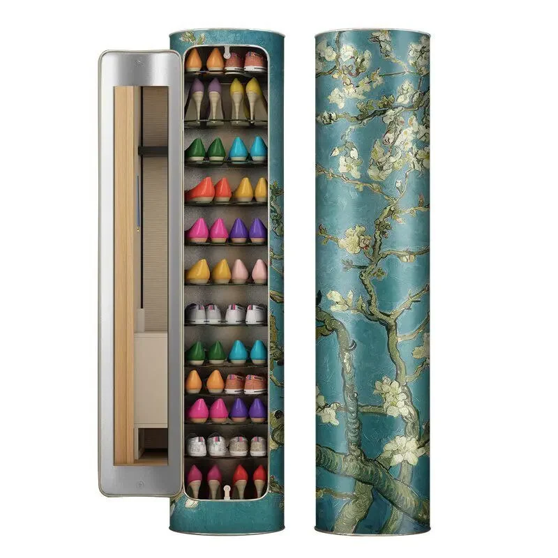 Schuhschrank mit großem Fassungsvermögen, mehreren Ebenen und Rotationsfunktion zur Desinfektion