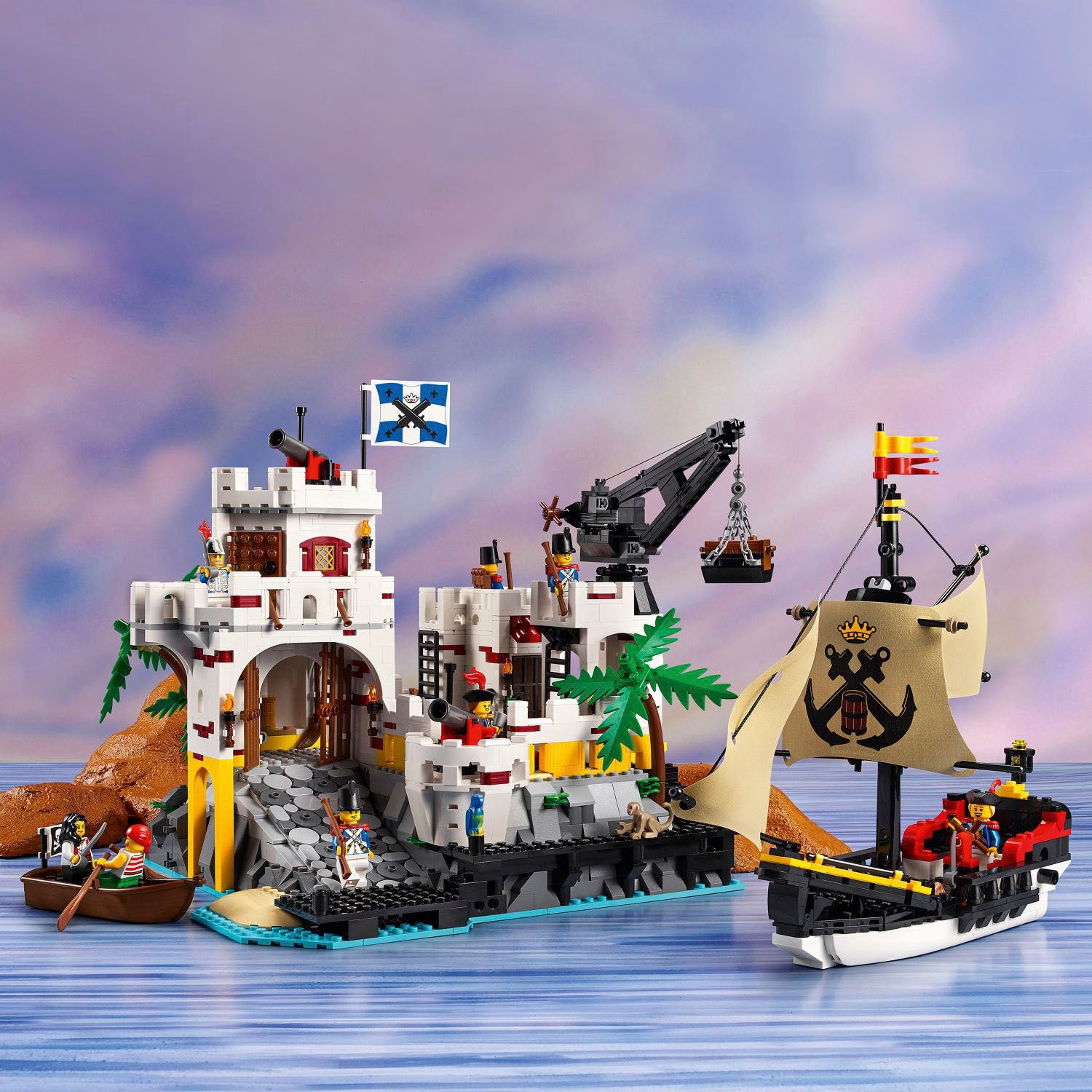 LEGO – Icons Eldorado Festung mit Piratenschiff Bausatz 10320
