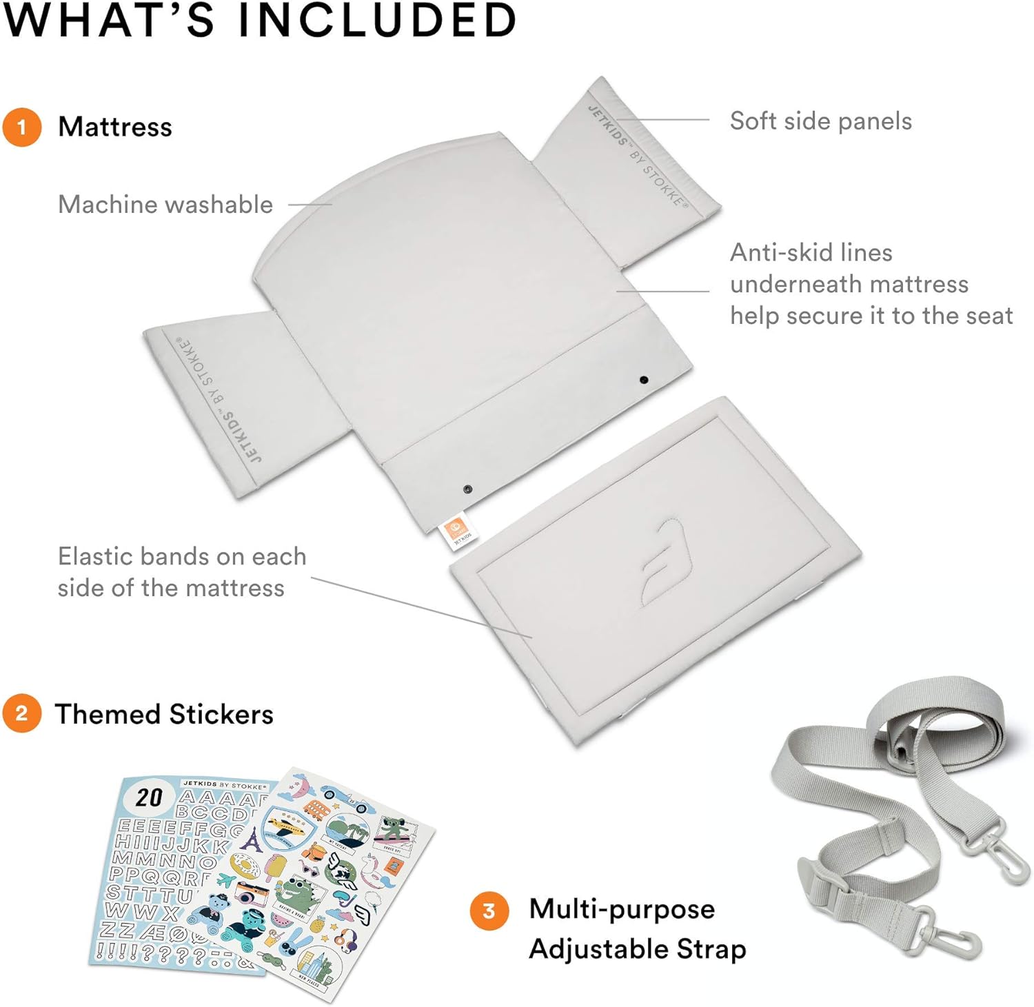 2025 JetKids af Stokke BedBox – Børnebagage og flyseng