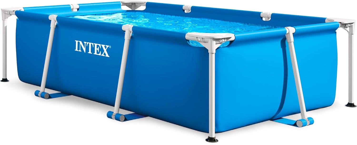 Intex 28271NP – Lille ramme overjordisk pool 260 x 160 x 65 cm, 2.282 liter, blå