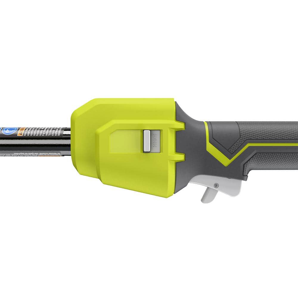 2025 Ryobi ONE+ 18V børsteløs 15-tommer batteridrevet græstrimmer med 4,0 Ah batteri og oplader P20110