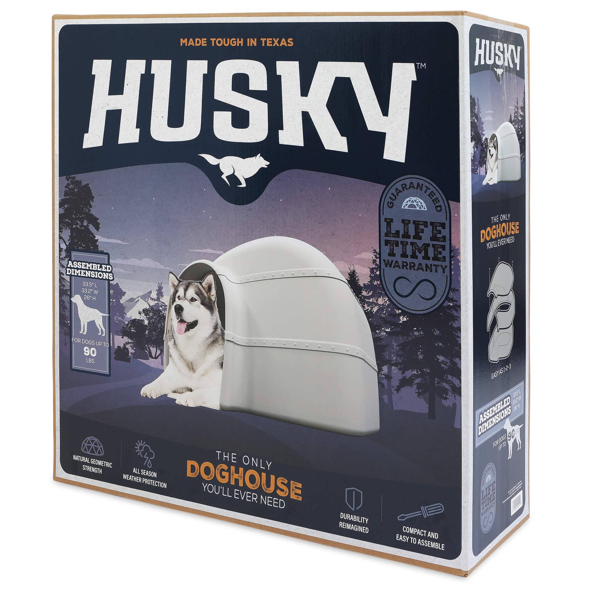 2025 Petmate Husky Hundehus – Til Store Hunde
