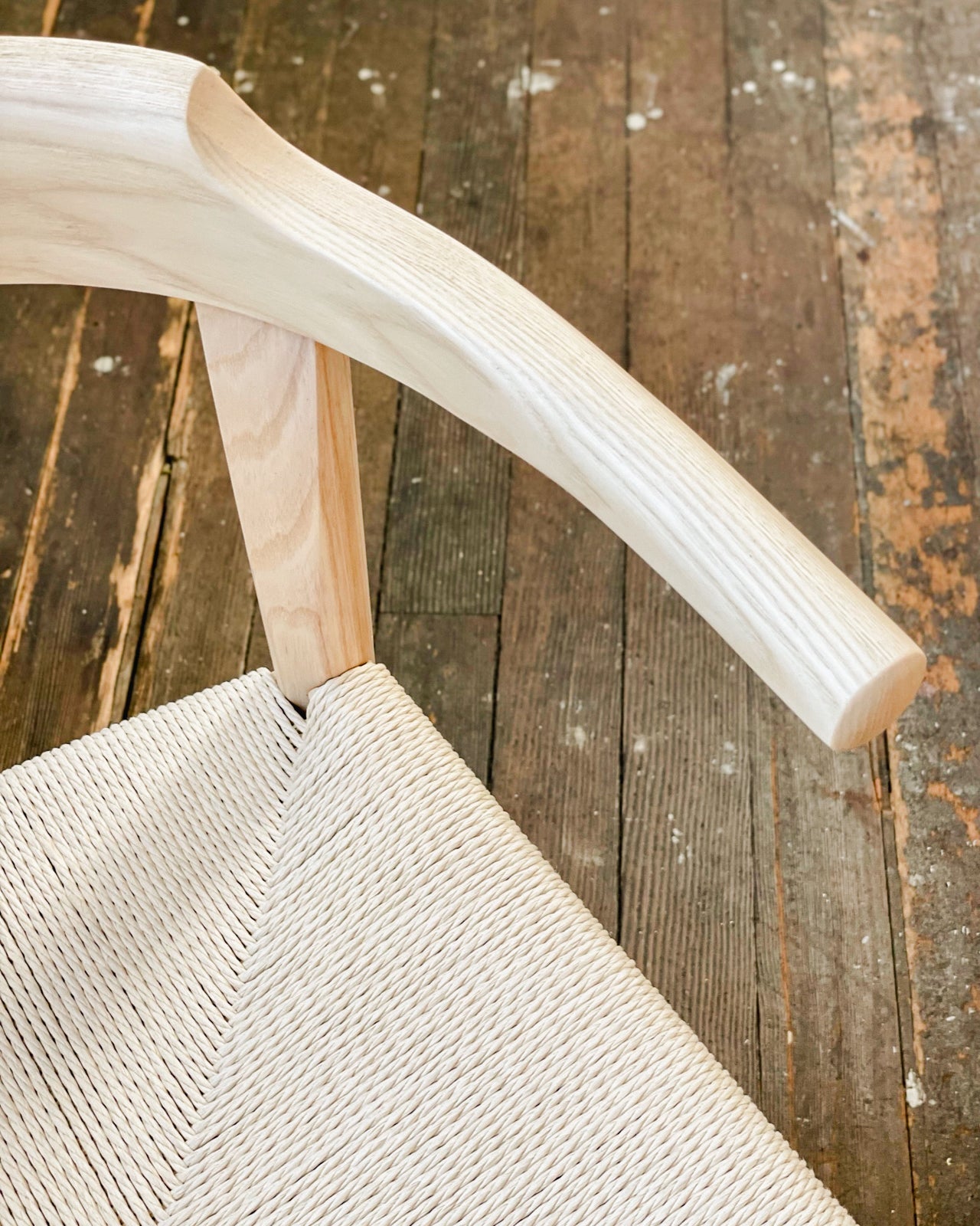 Silla de comedor Thor - Fresno blanco