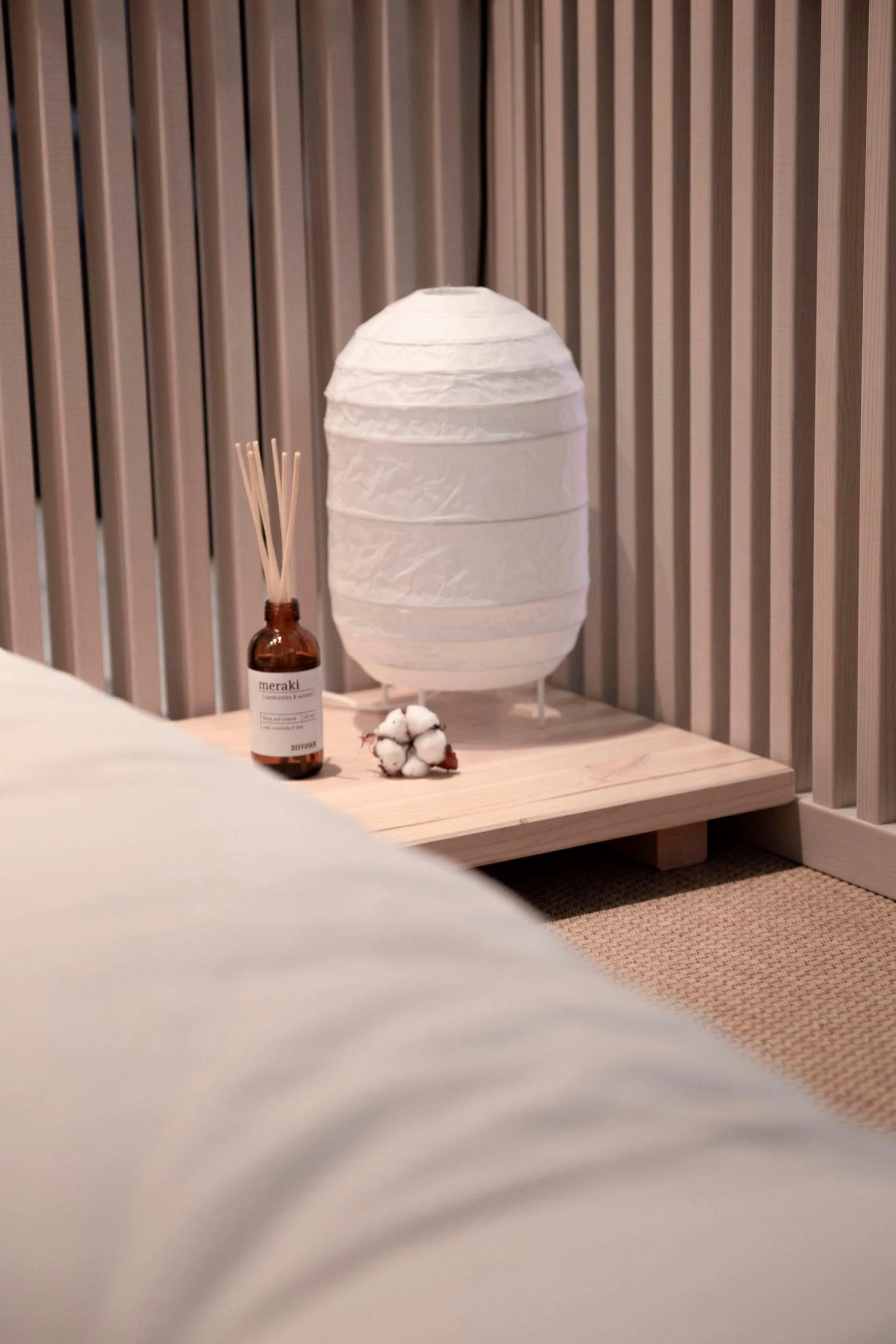 Karup Design Dock sæt med 2 natborde lavet af fyrretræ, 45x34 cm