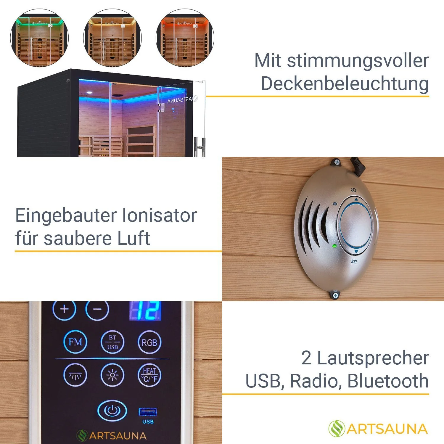 2025 Helsinki 150 Schwarze Infrarotkabine