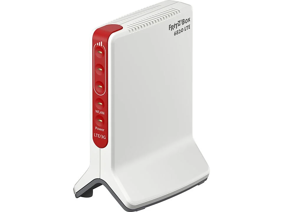 Routeur 4G LTE FRITZ!Box 6820 (2025) | Wi-Fi N 450 Mbps | Modem SIM sans ligne fixe | VPN | Réseau invité | Contrôle parental