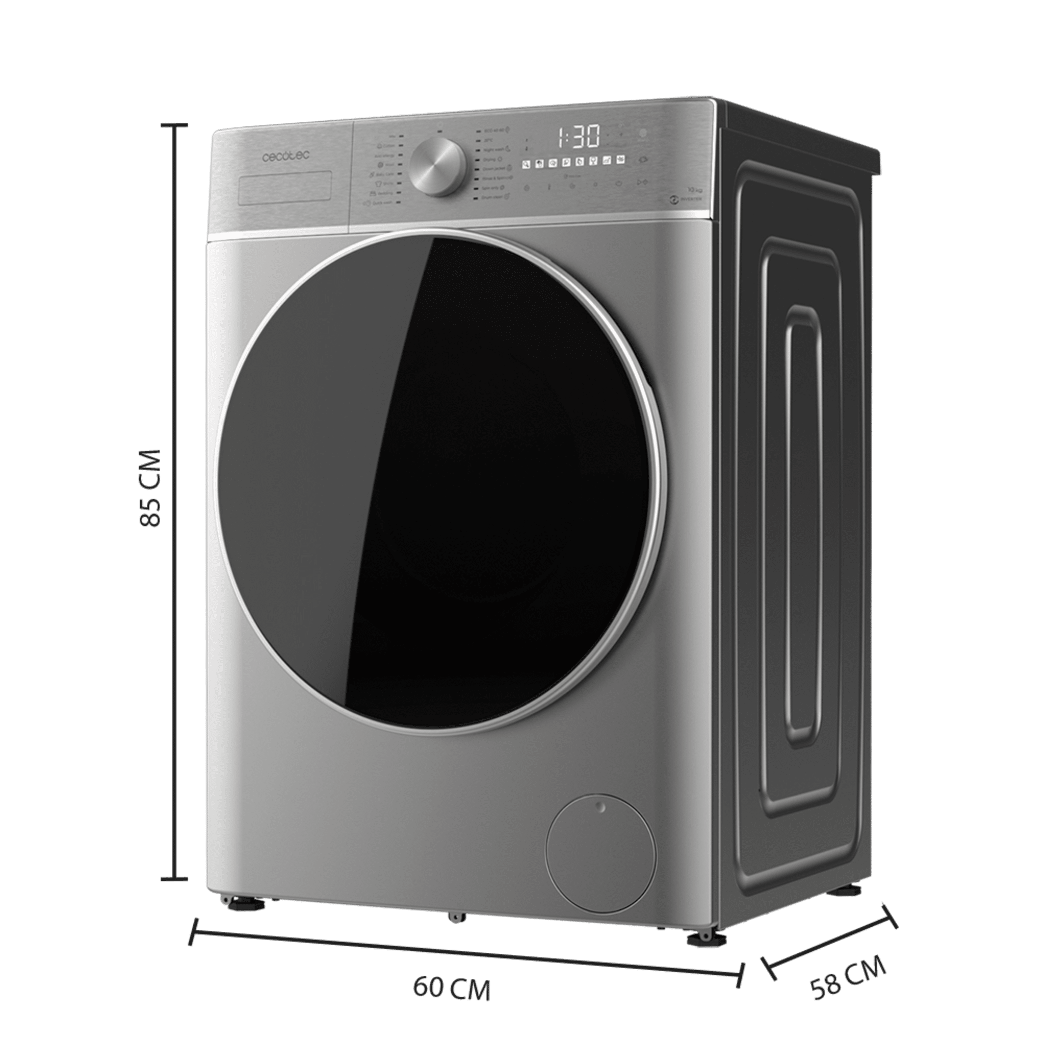 Bolero Wash&Dry 10680 Inverter Stahl B