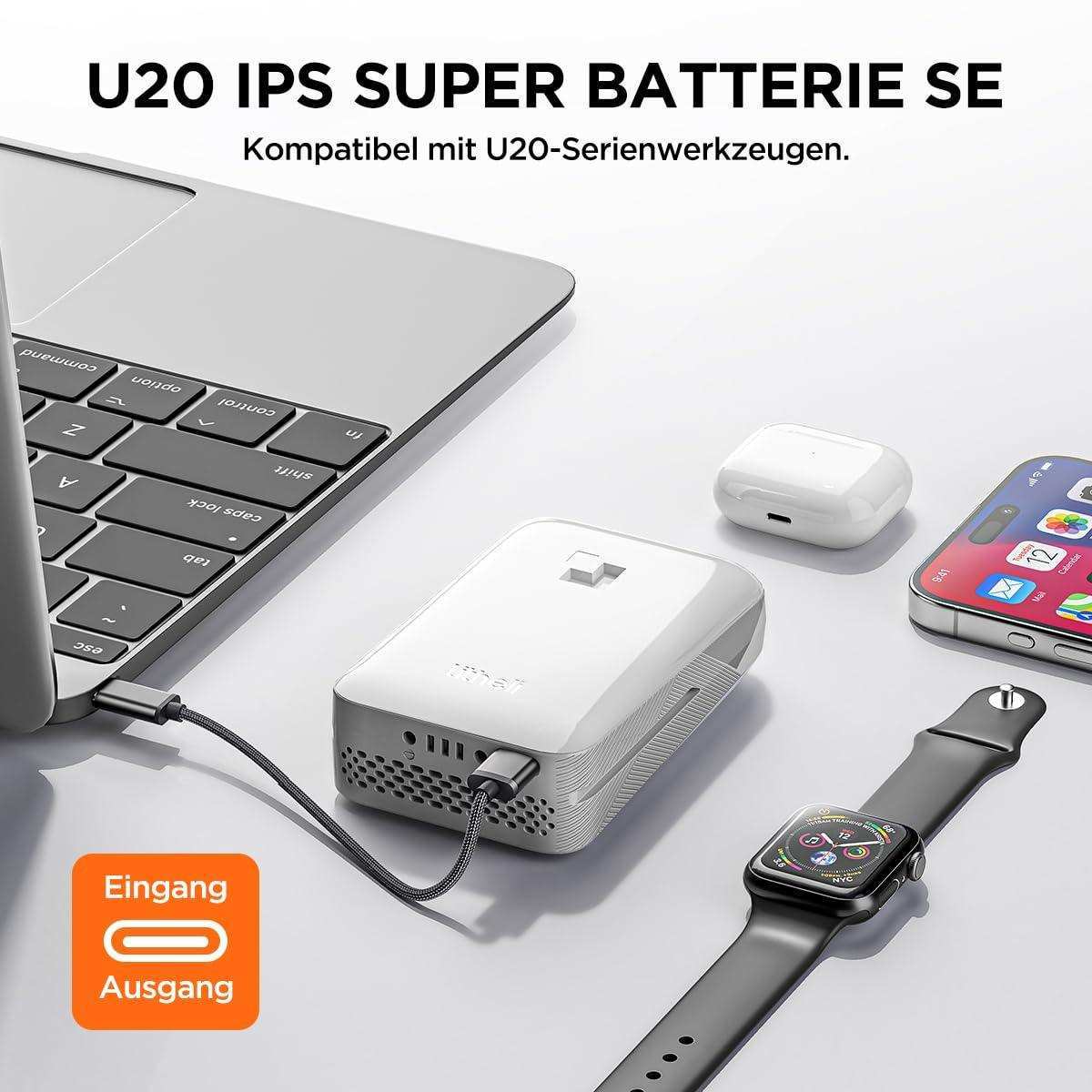 2025 Handy+ 20V U20 4,0 Ah SE Akku-Rasenmäher (ohne Akku)