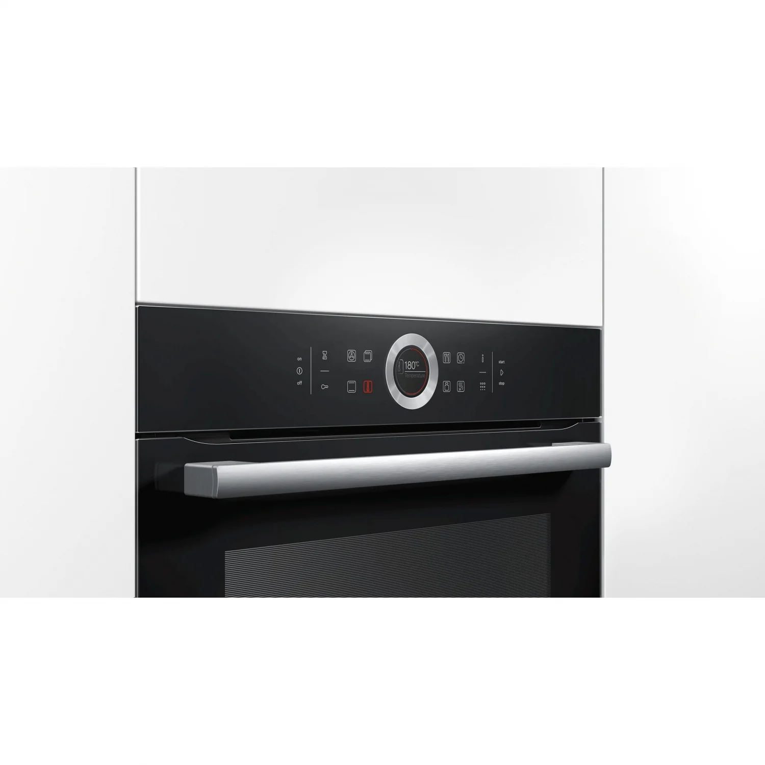 Bosch HBG675BB1 Multifunktionsbackofen, 3,6 kW, 71 l, Klapptür, 13 Kochfunktionen, Energieeffizienzklasse A+ – Schwarz