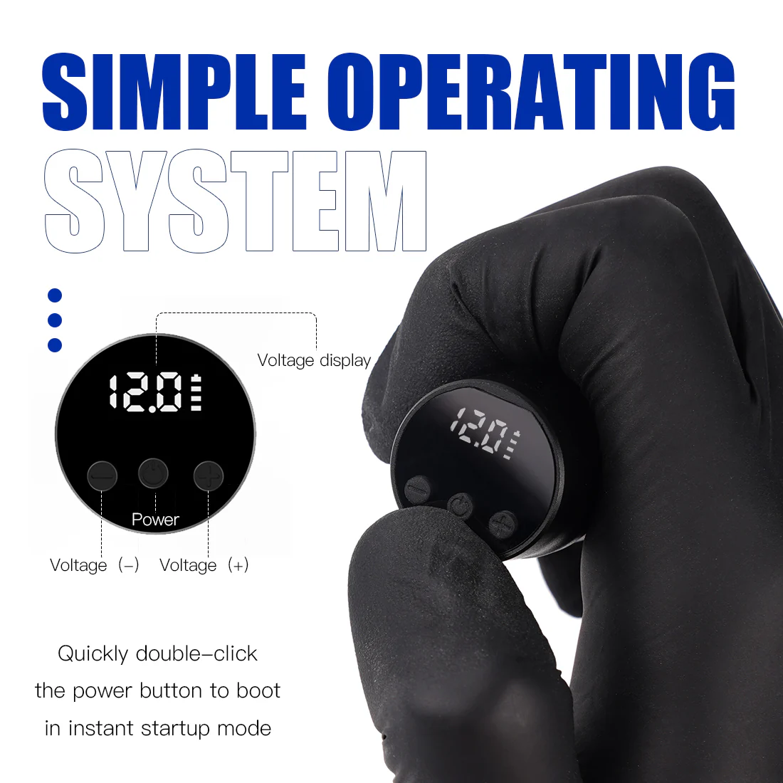 Kit de stylo de tatouage Mast S9 avec puissant moteur sans noyau