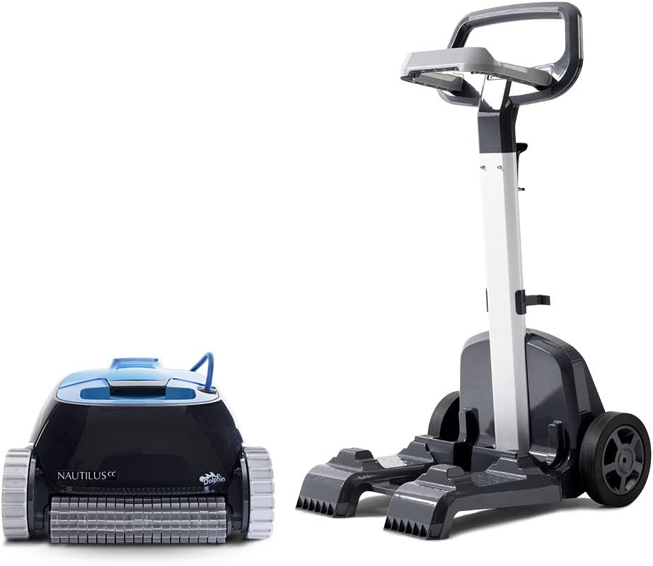 Robot nettoyeur de piscine Dolphin Nautilus CC 2025 pour piscines jusqu'à 10 mètres – Brosse pour grimper aux parois