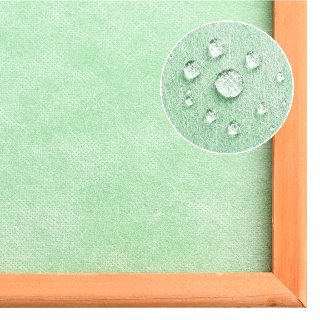 Kaninchenstall 2025, 303 x 60 x 86 cm, mit Auslauf – Massivholz-Kaninchenstall mit Freilaufbereich