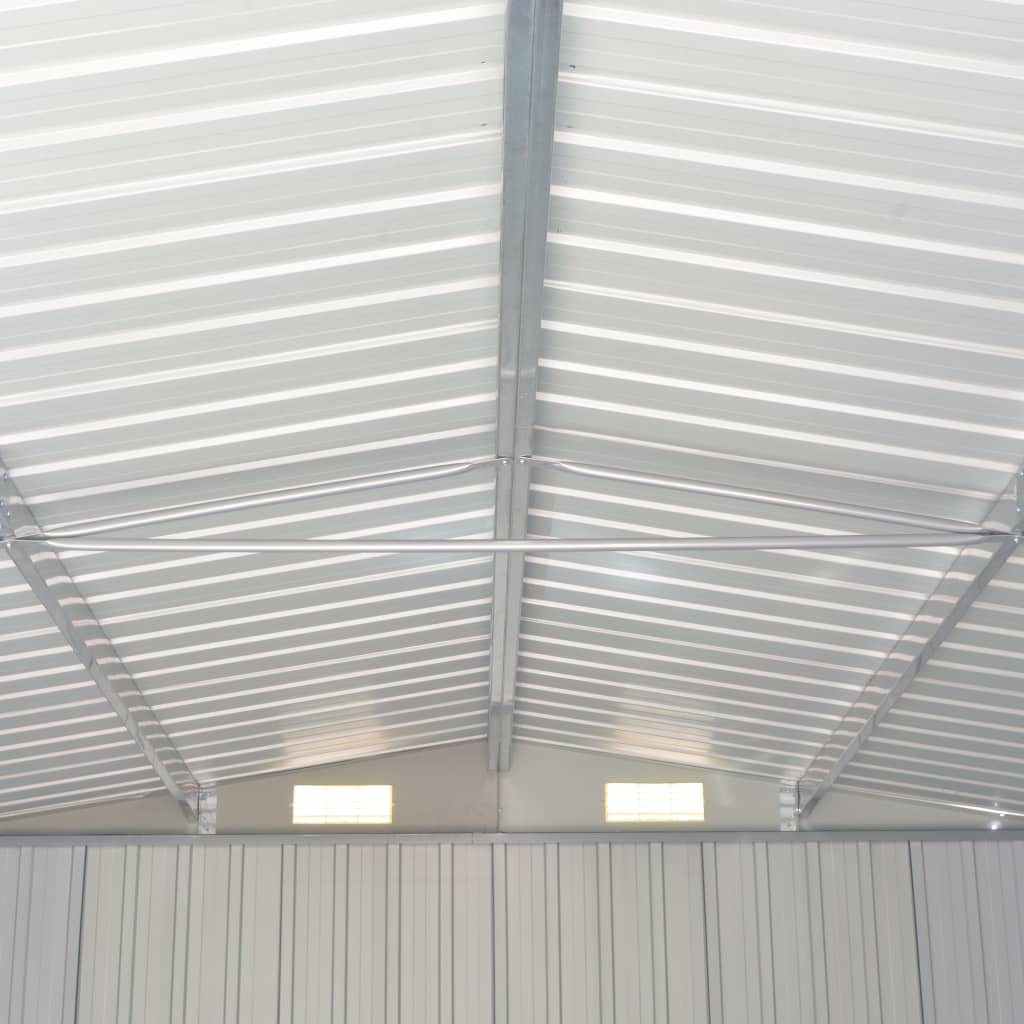 2025 Haveskur, Galvaniseret Stål, Brun, 257x779x181 cm V6776