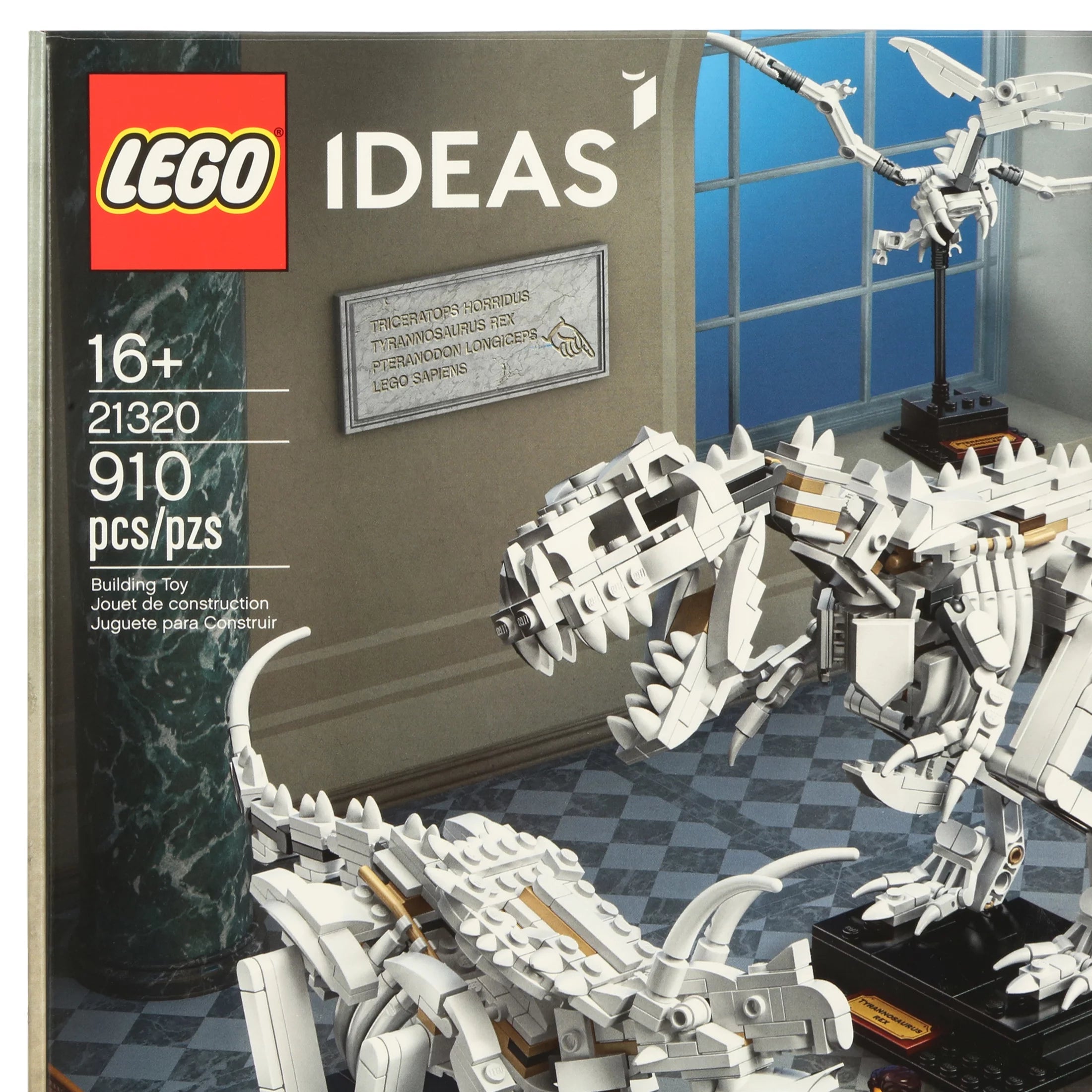 LEGO Ideas 21320 Dinosaurierfossilien – Bauset (910 Teile)