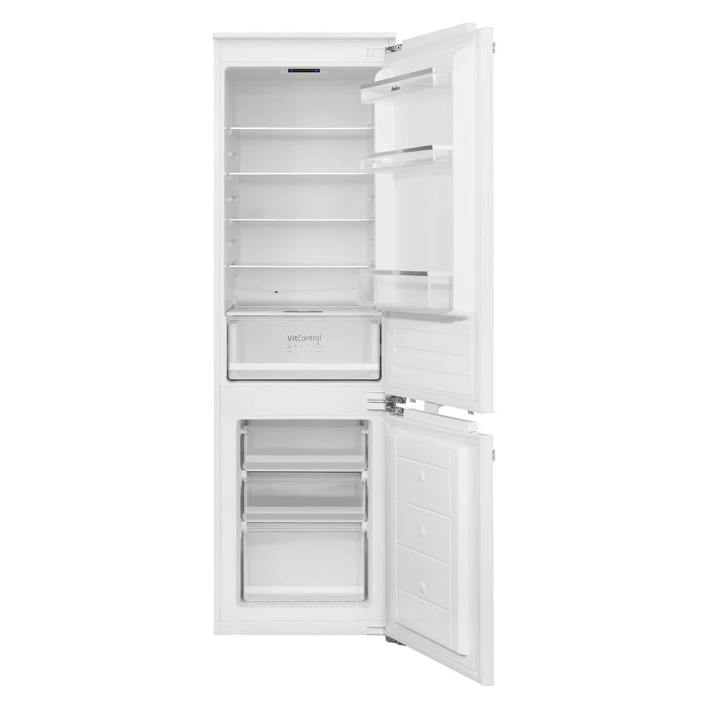 2025 Amica EKGCX 387 901 Indbygget kombikøleskab med fast dør