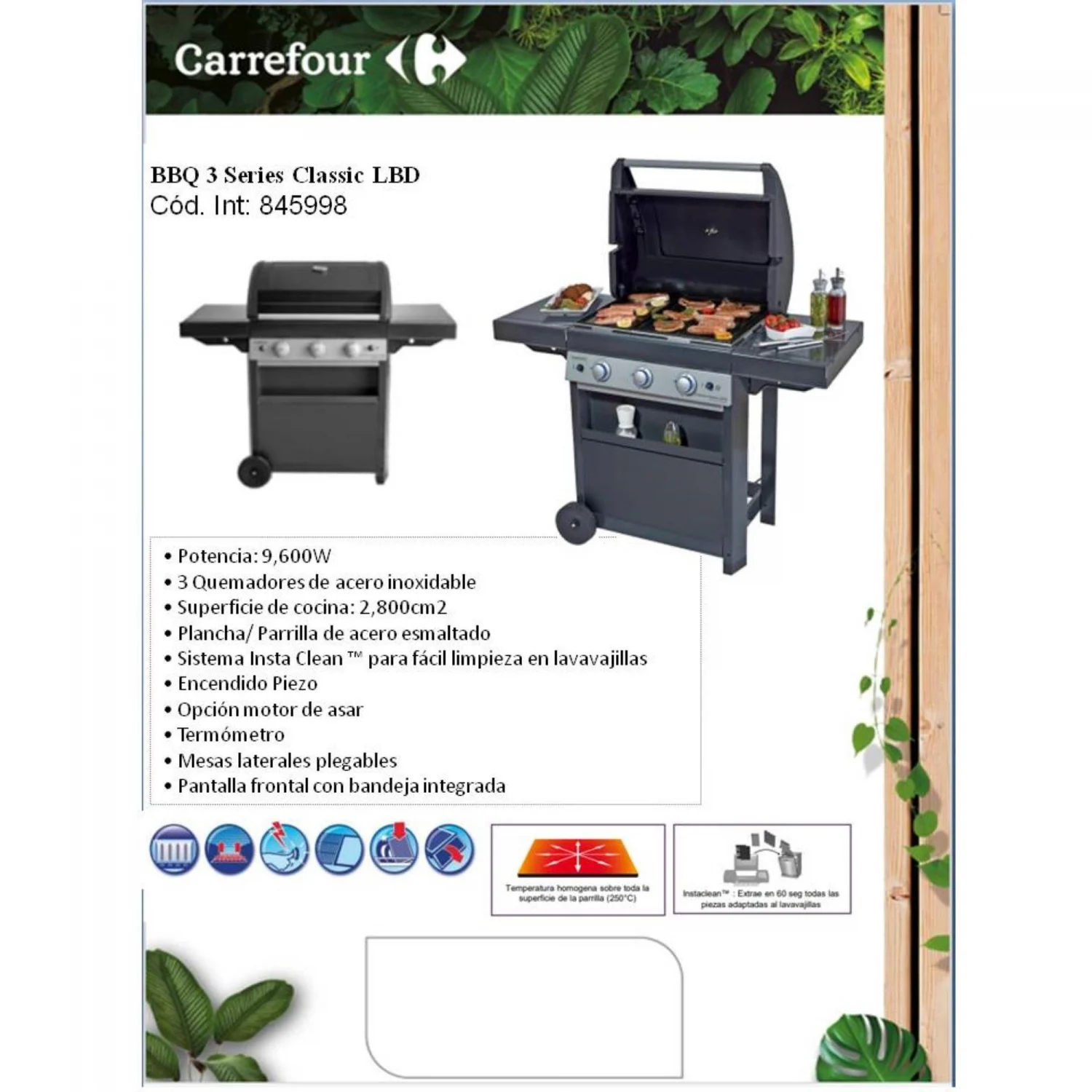 Gasgrill 3er Serie Classic LBD Campingaz