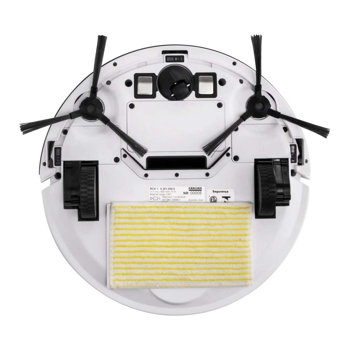 Aspirateur robot RCV 1 2025 – Nettoyage intelligent et efficace des sols durs