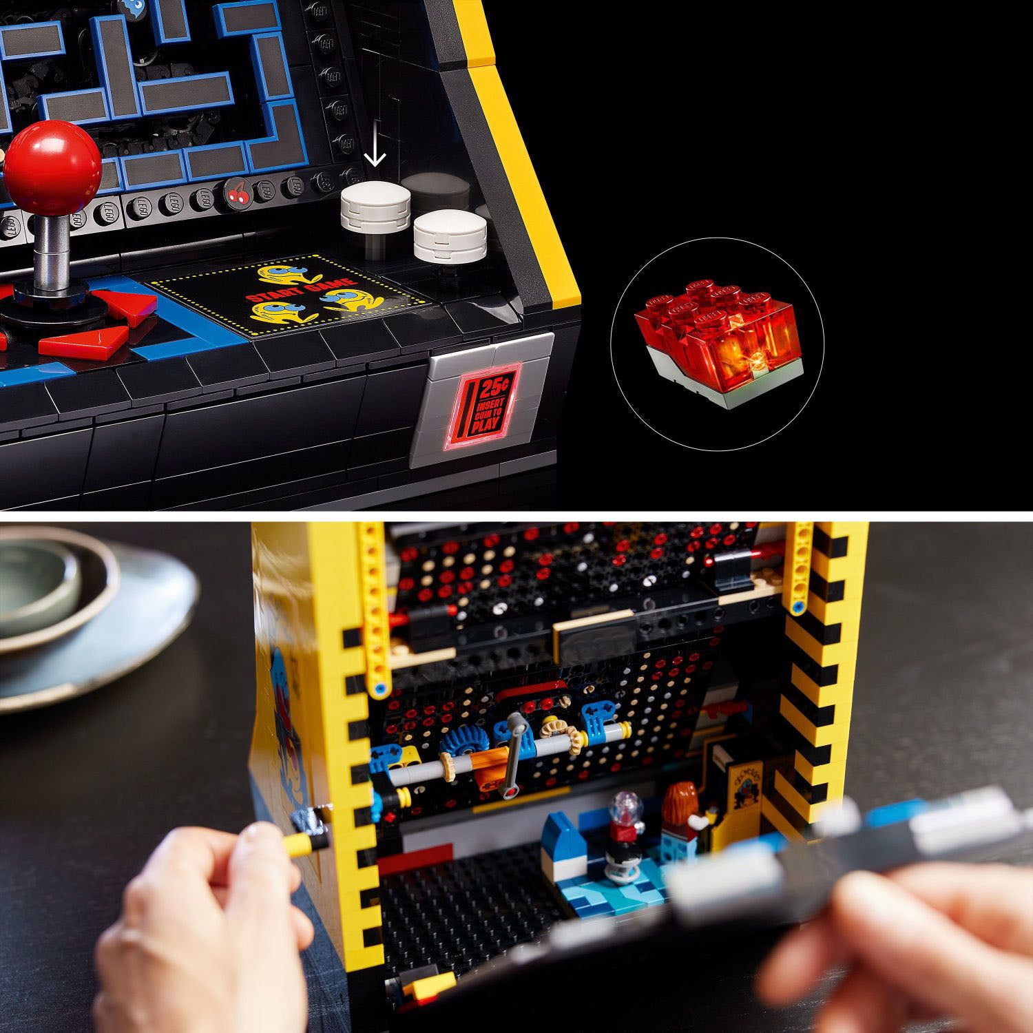 LEGO Icons Arcade PAC-MAN Retro 10323 auf der Website