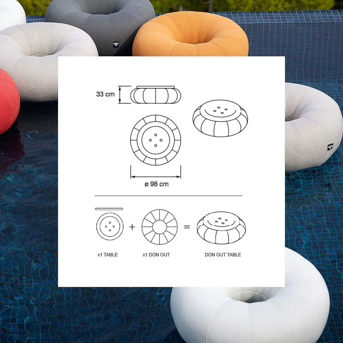 Don Out Floating Table