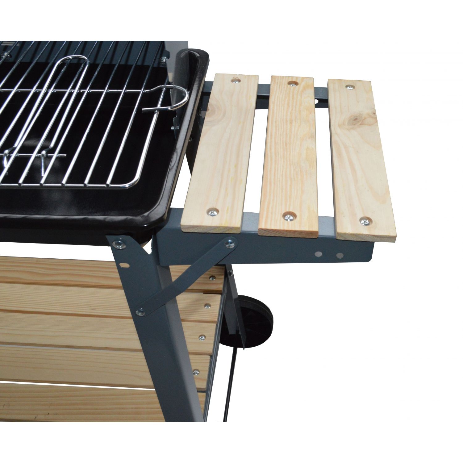 Buffalo Design Holzkohle- und Edelstahlgrill