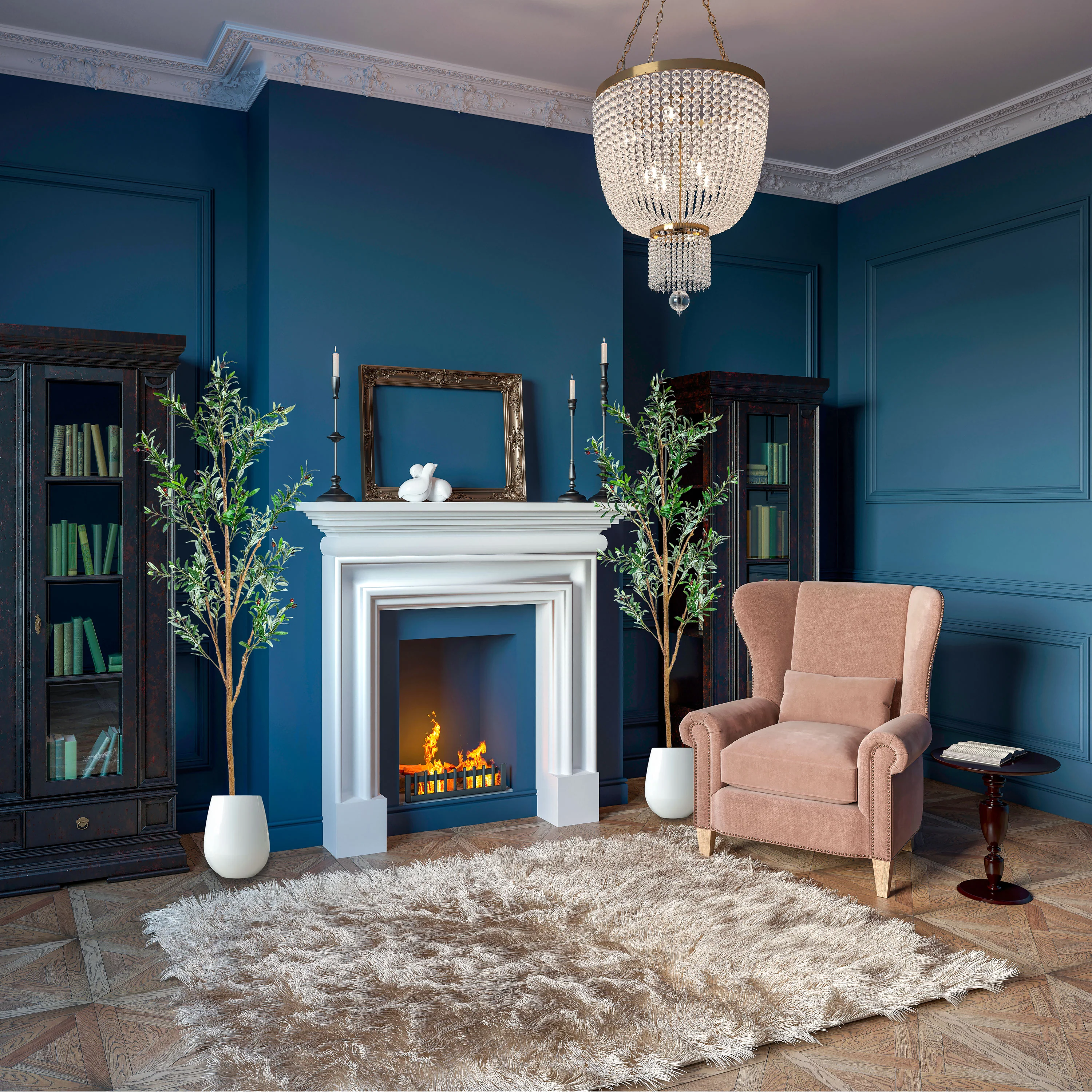 Olivier artificiel en pot 2025 avec feuilles en soie par Sunnydaze