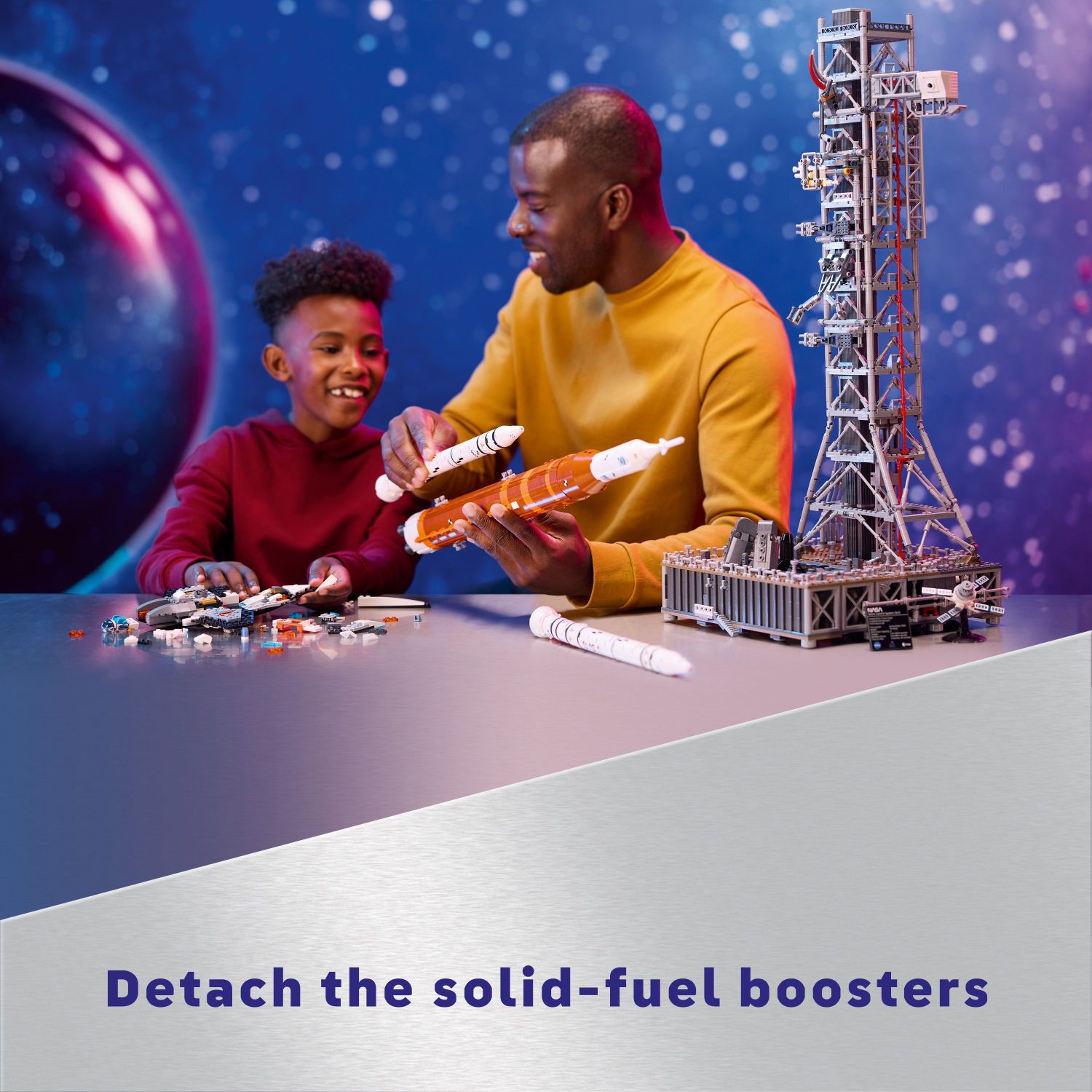 LEGO – Icons NASA Artemis Weltraumstartsystem DIY-Projekt für Erwachsene 10341