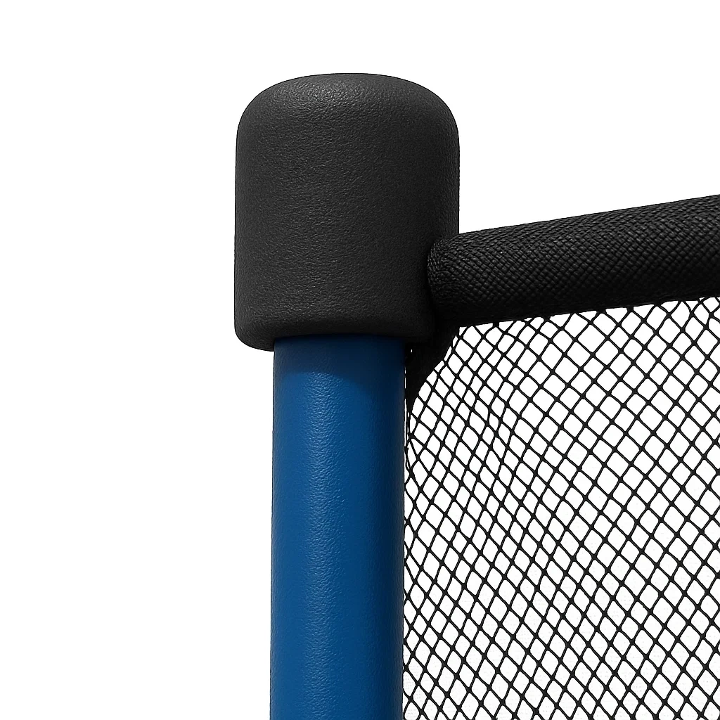 Trampolines 140x190 cm noir/bleu/fuchsia - KjiSmXAo24VE