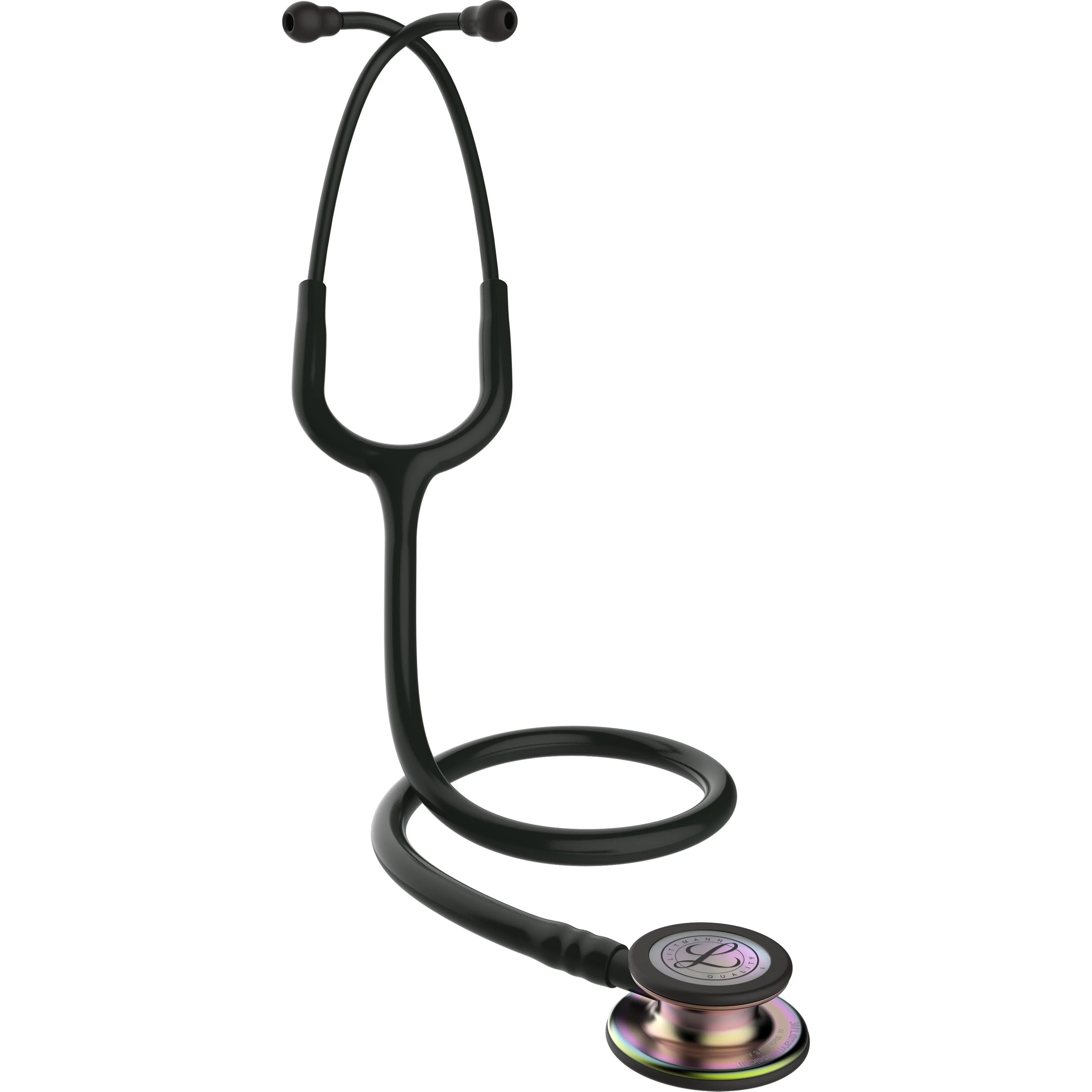 Stéthoscope de surveillance Littmann Classic III 2025 : Arc-en-ciel et noir 5870