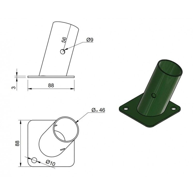 Masgames Metall-Schaukelanker-Set