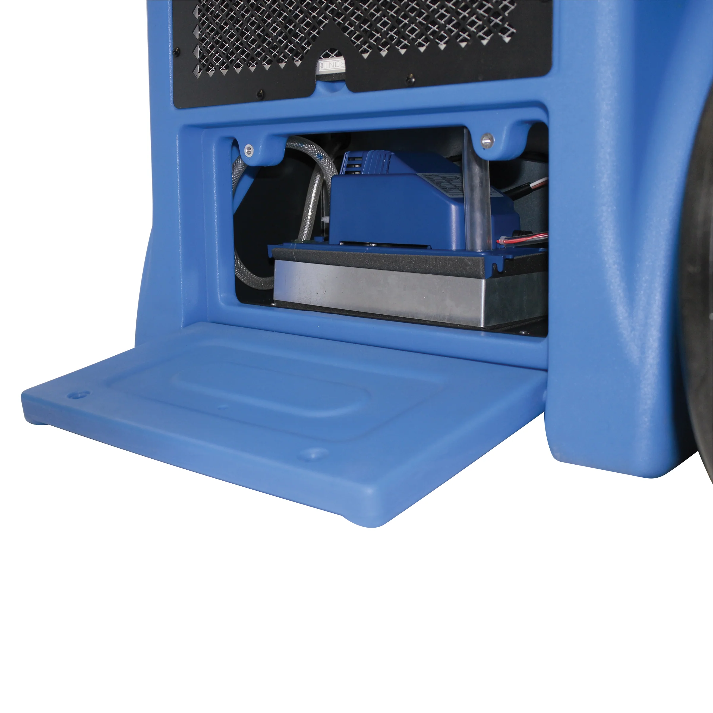 2025 Kommerciel 250 Pint Affugter med afløbsrør til kældre, garager, lagerbygninger og byggepladser.