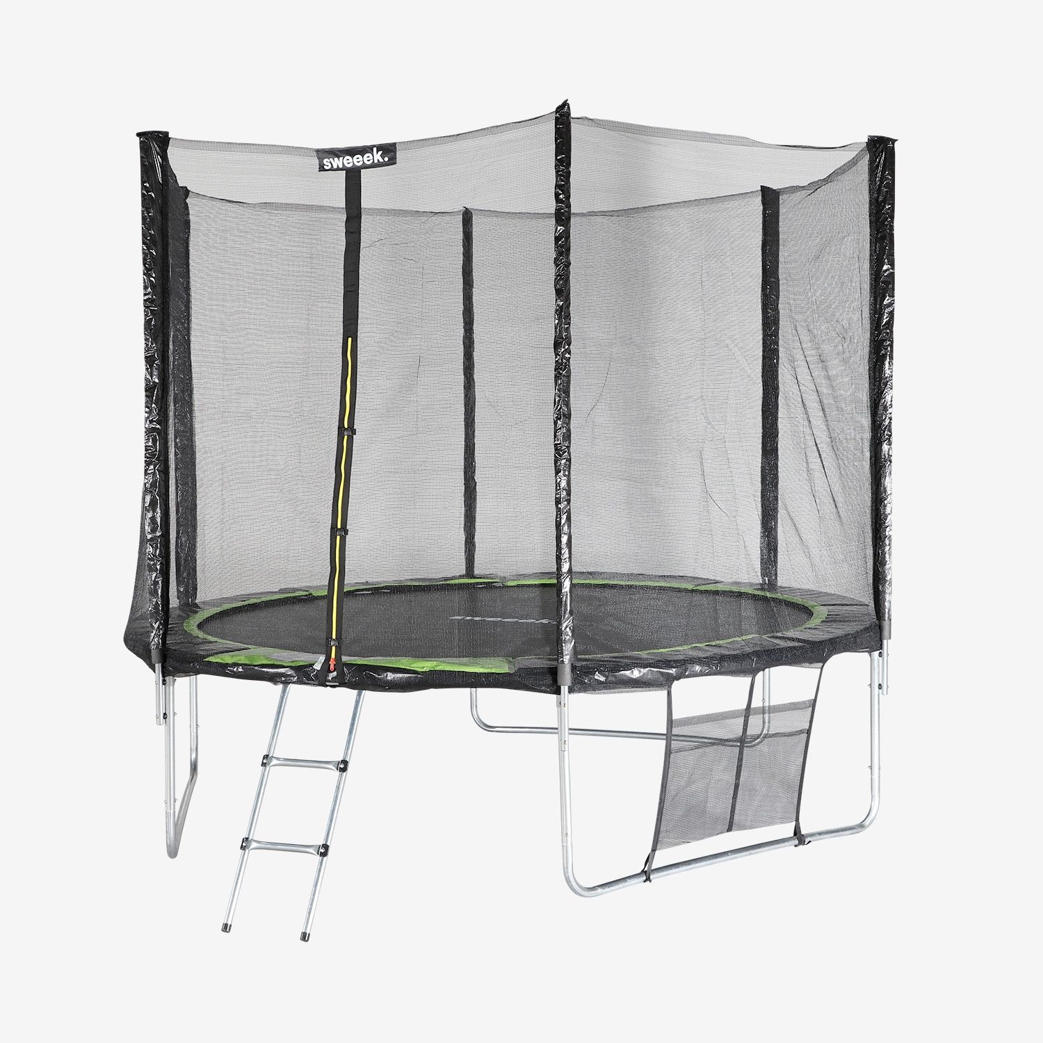 305 cm Trampolin mit Zubehörset, Grün