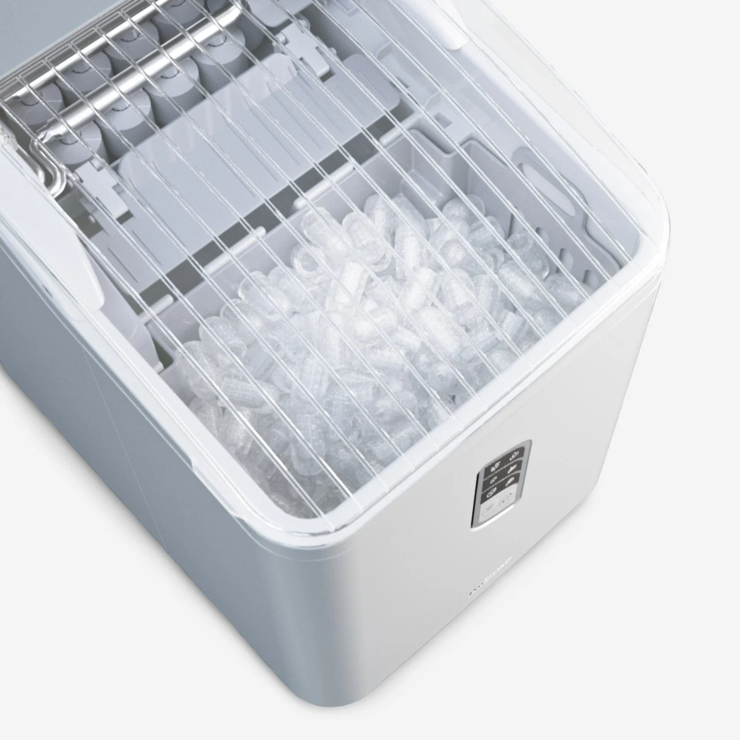 Bordpladeismaskine - 2L selvrensende - Daglig produktion på 15 kg - Hvid