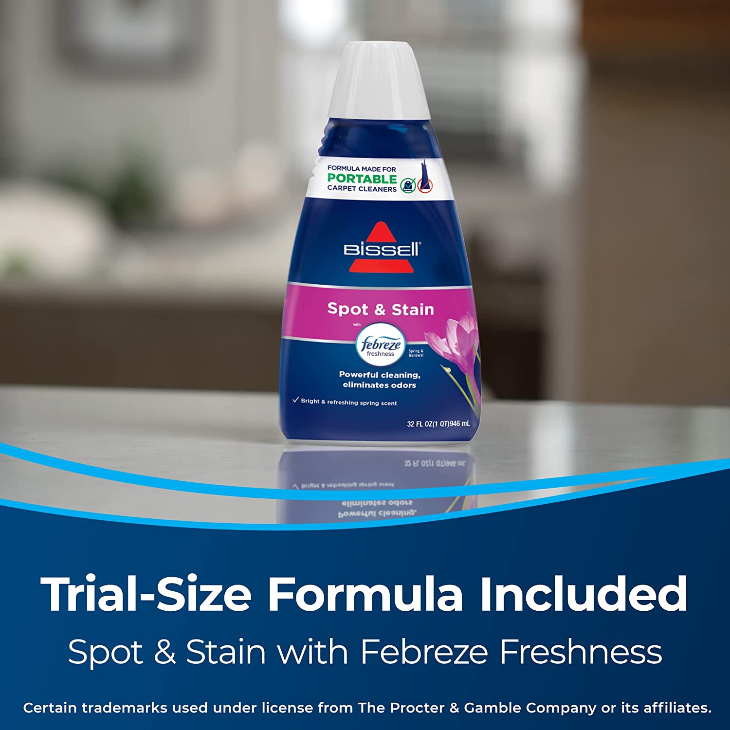 BISSELL Little Green multifunktionel bærbar tæppe- og møbelrenser. Model 1400B